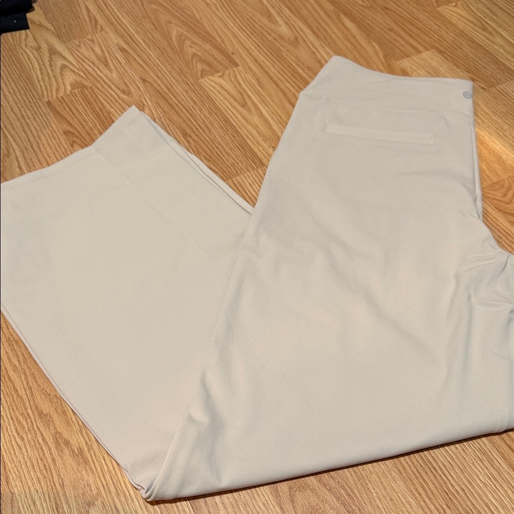 Chic Women's Beige Trousers
